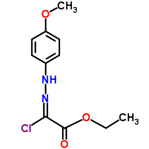 Ethyl chloro[(4-methoxyphenyl)hydrazono]acetate